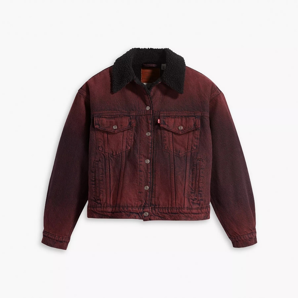 Levi's 90s Sherpa Trucker Jacket Nwot - image 4